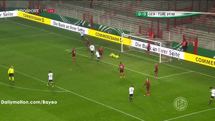 Jeremy Toljan Goal HD - Germany 1-0 Turkey - 10-11-2016 Friendly match U21