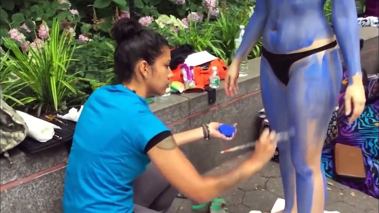 Amazing bodypainting festival #1 [HD, 720p]