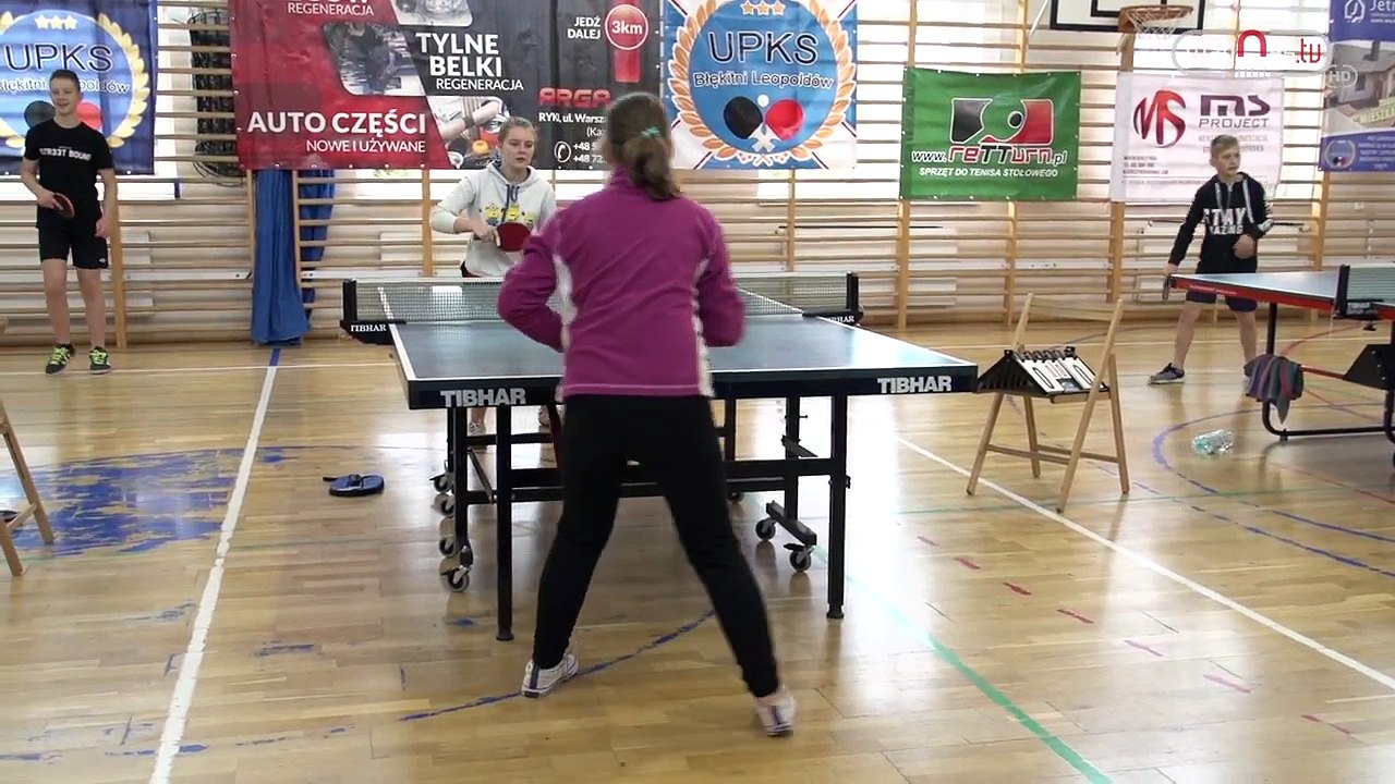 II Towarzyski Turniej Tenisa Stołowego Pod Patronatem Burmistrza Ryk - Magnes.TV