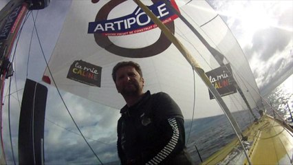 Passage de Madère pour Arnaud Boissières / Vendée Globe