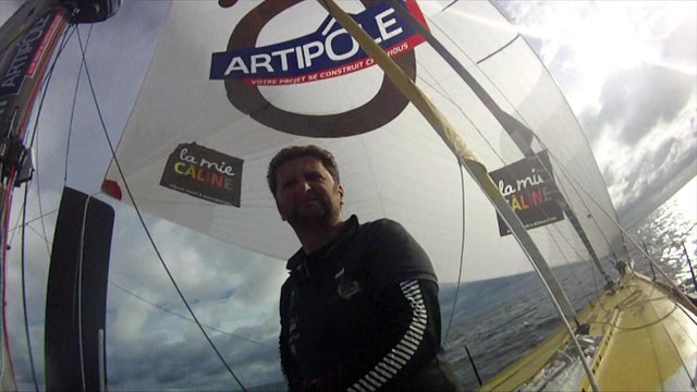 Passage de Madère pour Arnaud Boissières / Vendée Globe