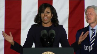 Michelle Obama calls Clinton a 'phenomenal' woman
