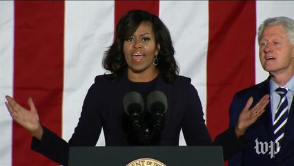 Michelle Obama calls Clinton a 'phenomenal' woman