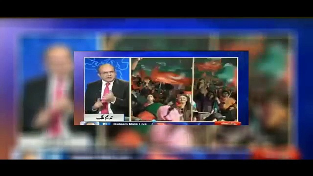 Nadeem Malik takes class of Govt for running stupid ads with tax payers money against Imran Khan