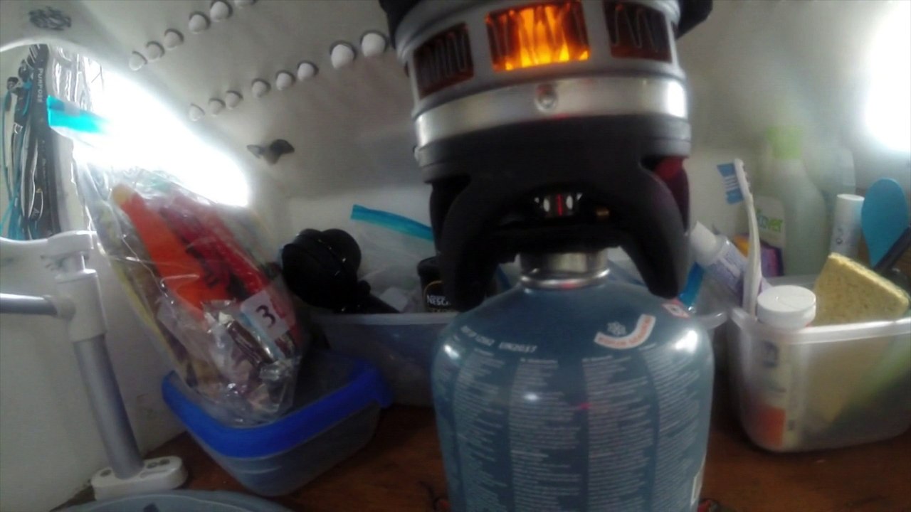 Petit déjeuner pour Thomas Ruyant / Vendée Globe