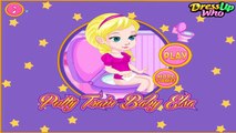 Baby Elsas Potty Train | Disney Princess Frozen Elsa Games | Games For Kids