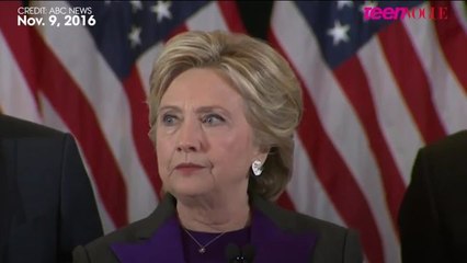 Hillary Clinton's Concession Speech Was a Feminist Rallying Cry