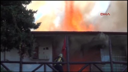 Fethiye'de Işyeri Yangını