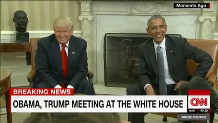 Barack Obama promet à Donald Trump de tout faire pour qu'il réussisse