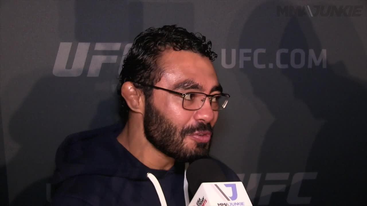 Rafael Natal so happy to be part of history with UFC's New York city debut