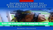 Ebook Introduction To Fire Protection And Emergency Services Free Read