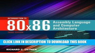 Ebook Introduction To 80X86 Assembly Language And Computer Architecture Free Read