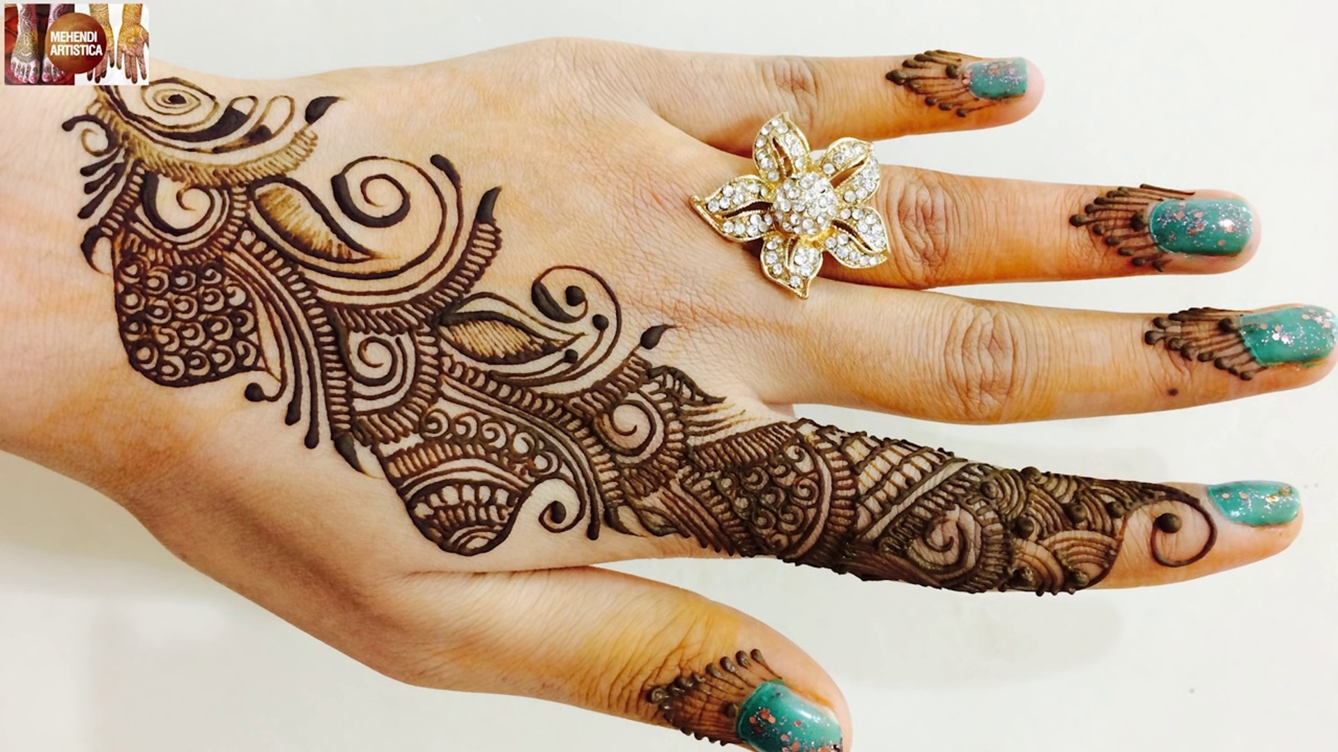 Diy Simple Easy Beautiful Arabic Mehndi Design For Hands Mehandi