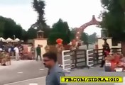 Indian Soldier Falls during Parade at Wagha Border