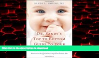 liberty book  Dr. Sandy s Top to Bottom Guide to Your Newborn: Answers to the Questions Every New
