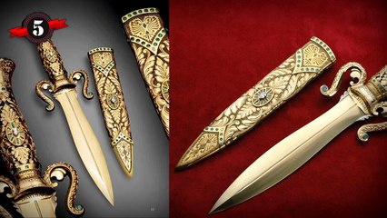 ТОП 5 Интересных ножей.  Уникальные ножи