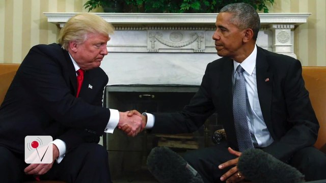 President-Elect Trump Meets with President Obama in Oval Office