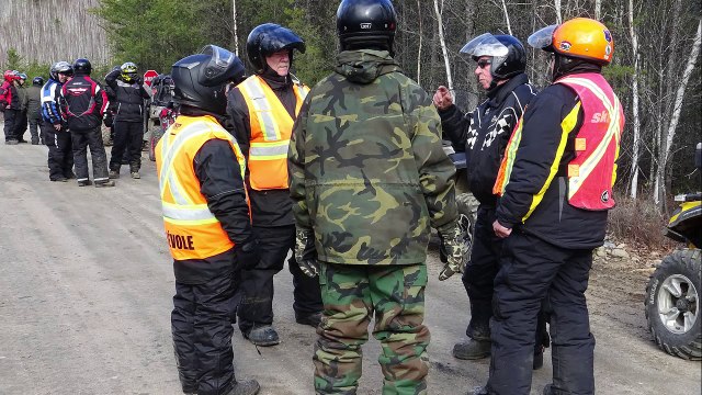 RIDE ST MICHEL DES SAINTS A HOTEL MARINEAU MATAWIN EN MAURICIE 9 NOV 2016
