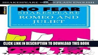 Ebook Romeo and Juliet (No Fear Shakespeare) Free Read