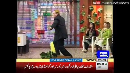 Azizi as Donald Trump vs Hillary Clinton and Obama in Hasb e hal, hilarious performance