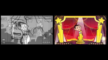 Mr. Bean - From Original Drawings to Animation - Home Movie