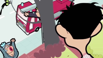Mr. Bean - Rescuing a cat