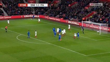 Federico Di Francesco Goal - England U21 1-2 Italy U21 10.11.2016