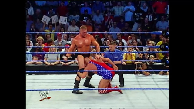Kurt Angle vs. Brock Lesnar (SmackDown 2003-09-18)