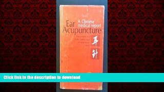 Buy books  Ear Acupuncture: A Chinese Medical Report online