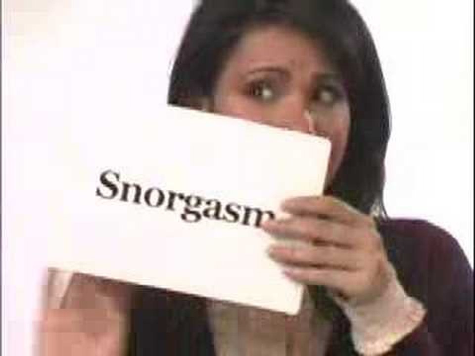 What the heck is a "Snorgasm?"