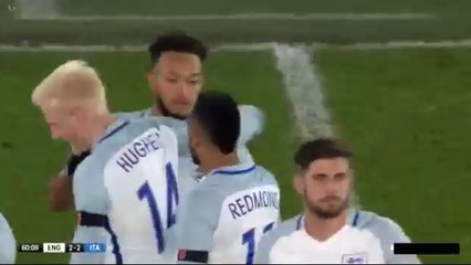 2-2 Lewis Baker Equalising Goal England U21 2-2 Italy U21 - Friendly 10.11.2016 HD