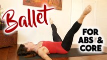 Beginners Ballet Workout for Core Strength, Abs, Belly Fat, Body Toning Exercises, 20 Minute Fitness