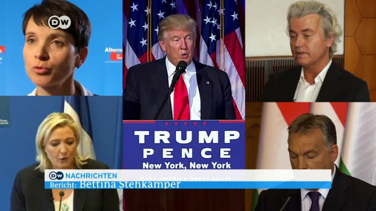 Nach Trump-Triumph: Zeitenwende in Europa? | DW Nachrichten