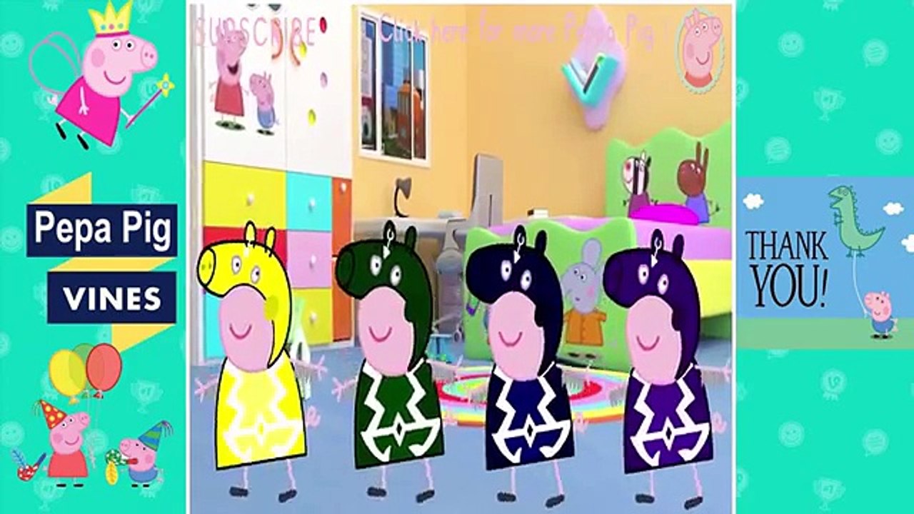 Peppa Pig Vines Peppa Pig George Hulk VS Richard Rabbit Batman Funny Fight By Peppa Pig Vines