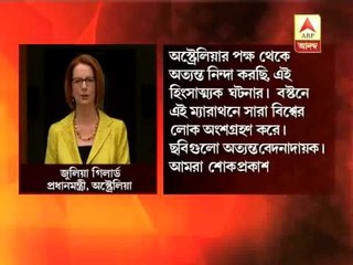 Taiwan and Australia condemns terror attack in Boston