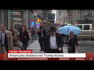 Trump Triumphs: Americans divided over Trump victory