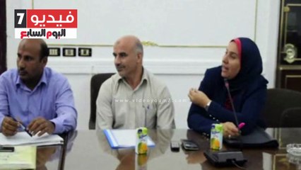 محافظ المنيا يبحث مشاكل ومعوقات قرى الظهير الصحراوى