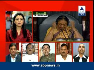 ABP News debate: Why did BJP take u-turn on "Vadra School of management"?