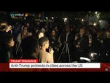 Trump Triumphs: Anti-Trump protests in cities across the US
