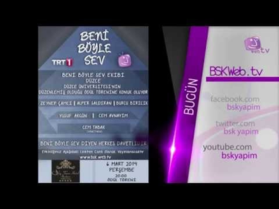 Düzce Üniversitesi Ödül Töreni - Sky Tower Hotel ( 06 Mart 2014)
