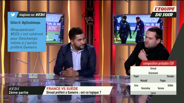 Foot - EDS - Bleus : Giroud titulaire à la place de Gameiro, logique ?