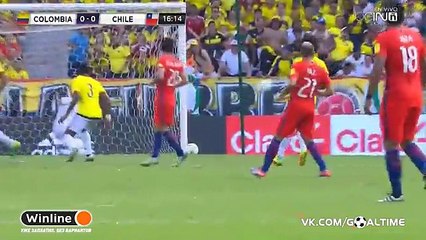 Colombia 0-0 Chile Full Match Highlights HD 10.11.2016