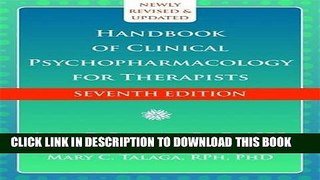 Ebook Handbook of Clinical Psychopharmacology for Therapists Free Read