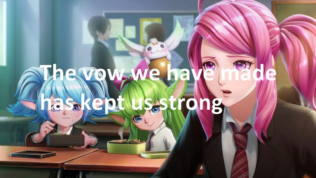 Burning Bright - Star Guardian Music Video Lyrics/Paroles