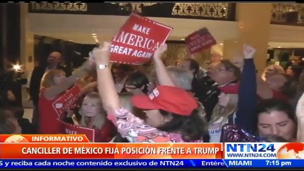 Canciller de México Claudia Ruiz Massieu fija posición frente a la llegada de Trump a la Casa Blanca