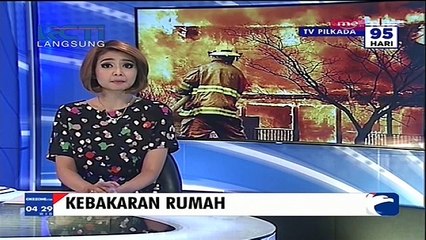 Lupa Matikan Pemasak Air Listrik, Rumah Hangus Terbakar