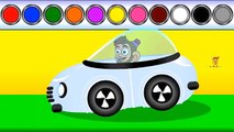 Learn Colors with Surprise Cars Painting | Colours to Kids Children Toddlers Baby Play Videos