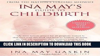 Ebook Ina May s Guide to Childbirth Free Download
