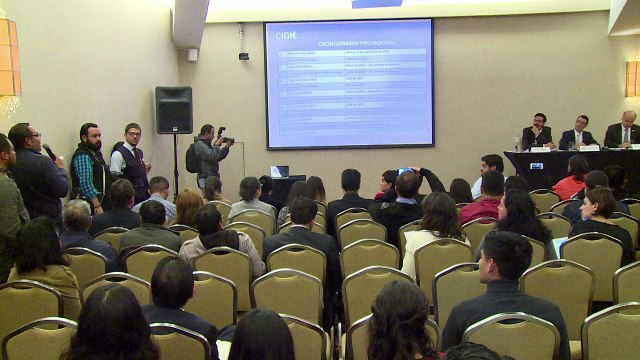 CIDH presenta plan para investigar caso Ayotzinapa en México