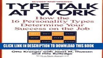 Ebook Type Talk at Work (Revised): How the 16 Personality Types Determine Your Success on the Job